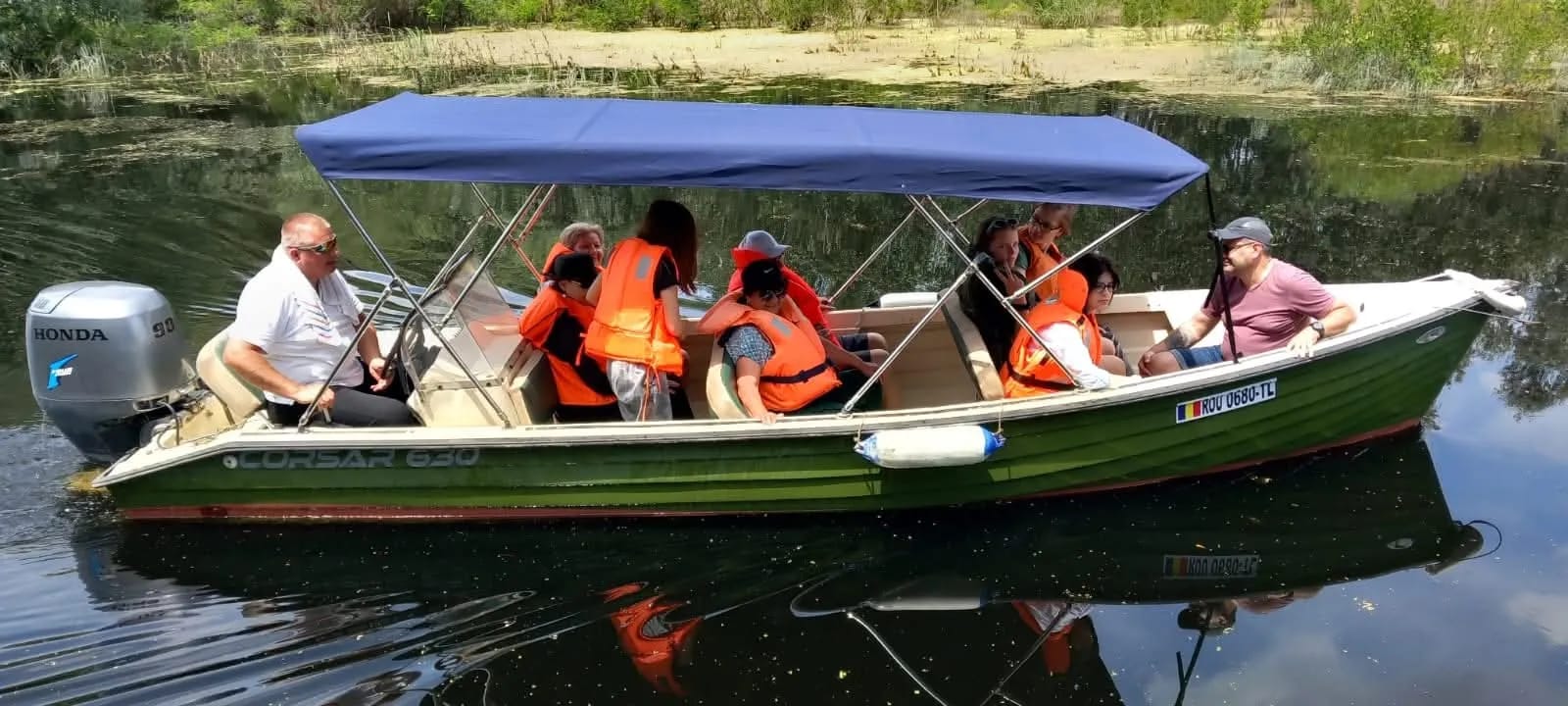 Incursiune in universul deltaic canal Șontea – cot Candura,